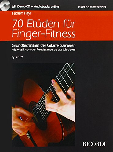 70 Etüden für Finger-Fitness von Ricordi Berlin